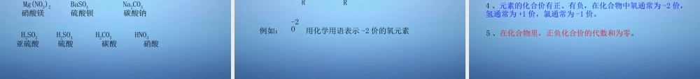 人教初中化学九上《4课题4化学式与化合价》PPT课件 (9).ppt