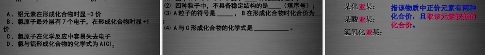 人教初中化学九上《4课题4化学式与化合价》PPT课件 (10).ppt