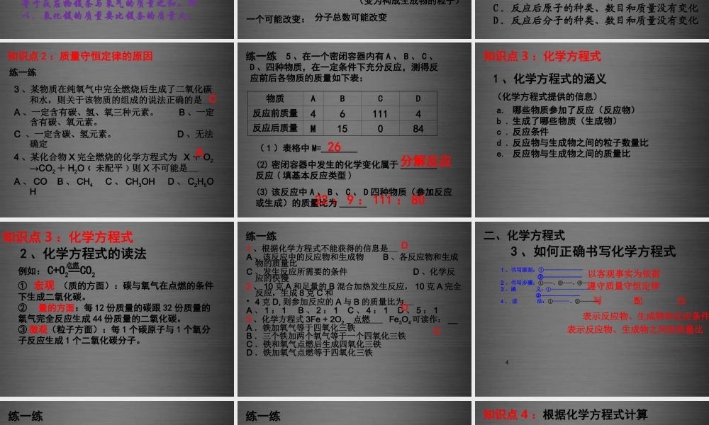 人教初中化学九上《5第五单元化学方程式》PPT课件 (1).ppt