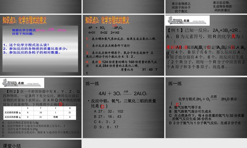 人教初中化学九上《5课题1质量守恒定律》PPT课件 (2).ppt