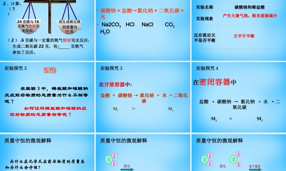 人教初中化学九上《5课题1质量守恒定律》PPT课件 (13).ppt