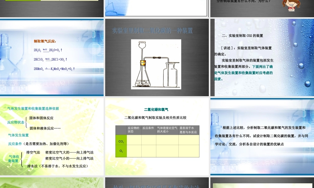 人教初中化学九上《6课题2二氧化碳制取的研究》PPT课件 (4).ppt