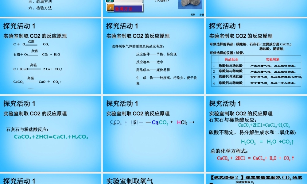 人教初中化学九上《6课题2二氧化碳制取的研究》PPT课件 (16).ppt