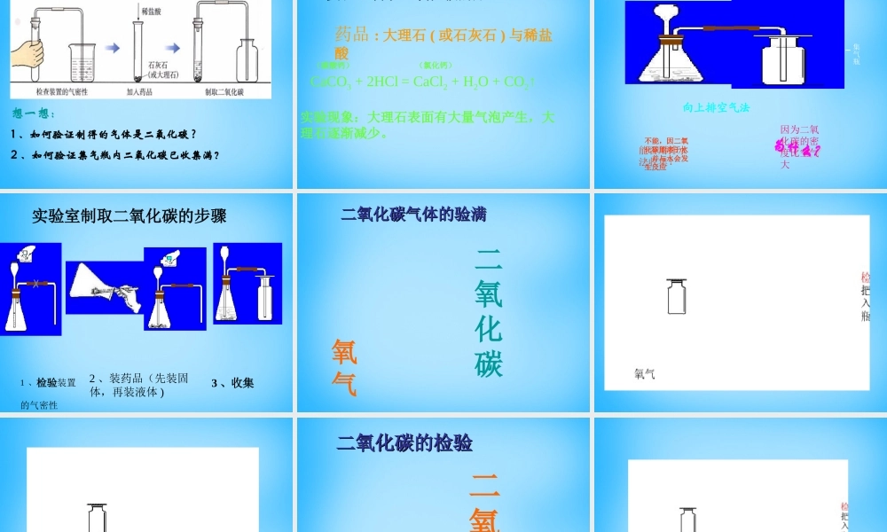 人教初中化学九上《6课题2二氧化碳制取的研究》PPT课件 (17).ppt