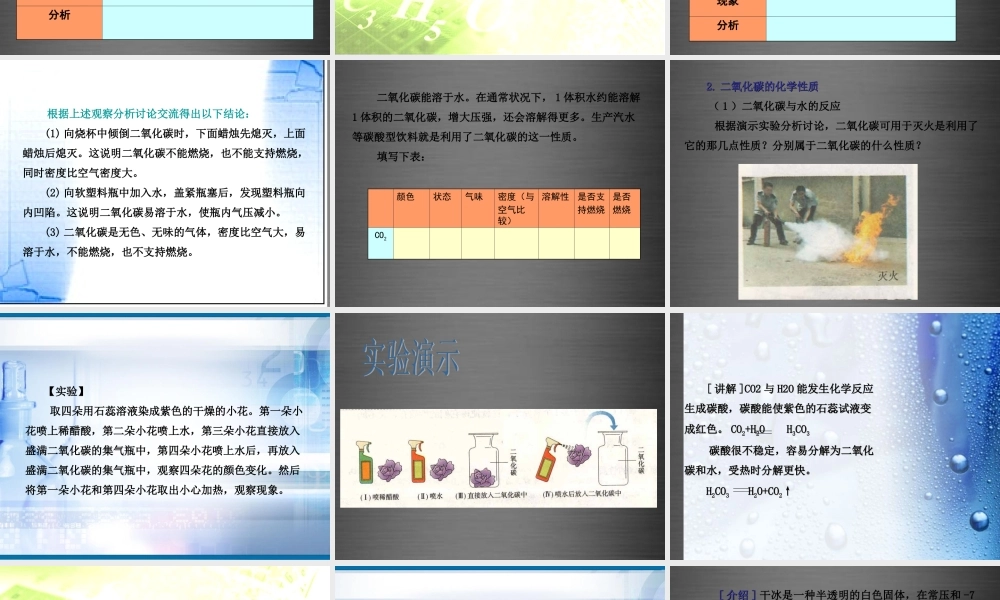 人教初中化学九上《6课题3二氧化碳和一氧化碳》PPT课件 (4).ppt