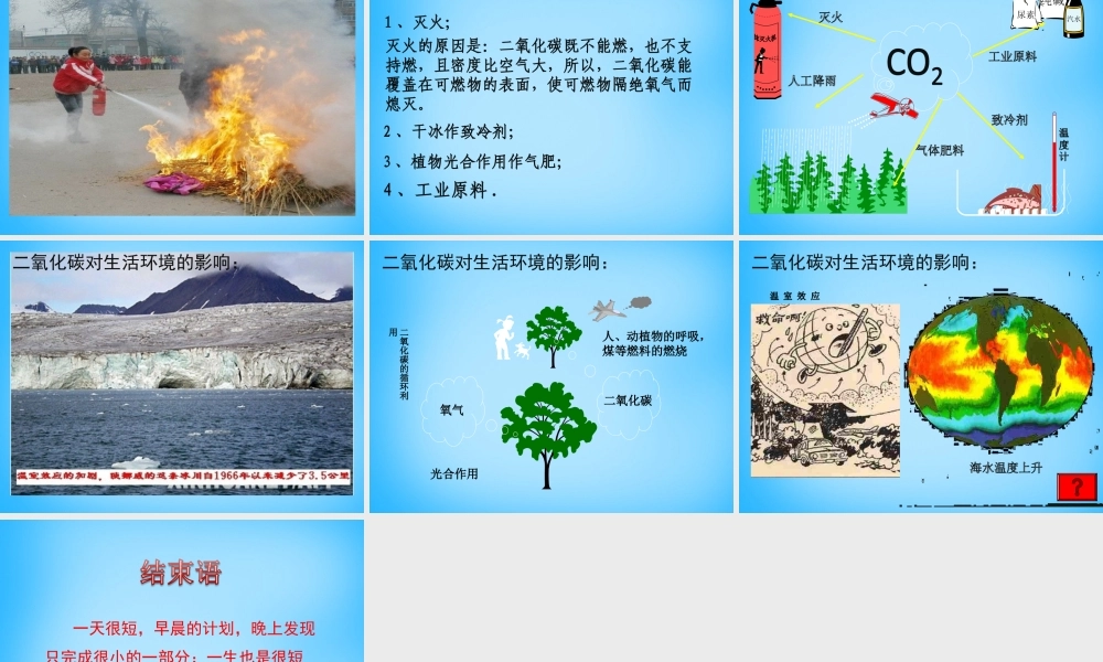 人教初中化学九上《6课题3二氧化碳和一氧化碳》PPT课件 (12).ppt