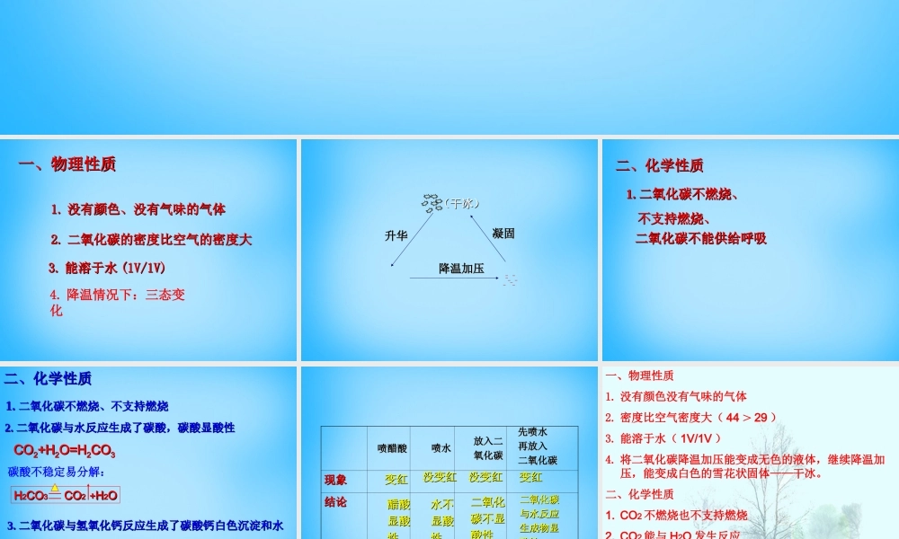 人教初中化学九上《6课题3二氧化碳和一氧化碳》PPT课件 (14).ppt