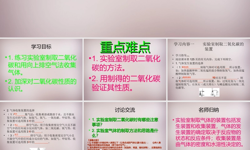 人教初中化学九上《6实验活动2二氧化碳的实验室制取与性质》PPT课件 (4).ppt