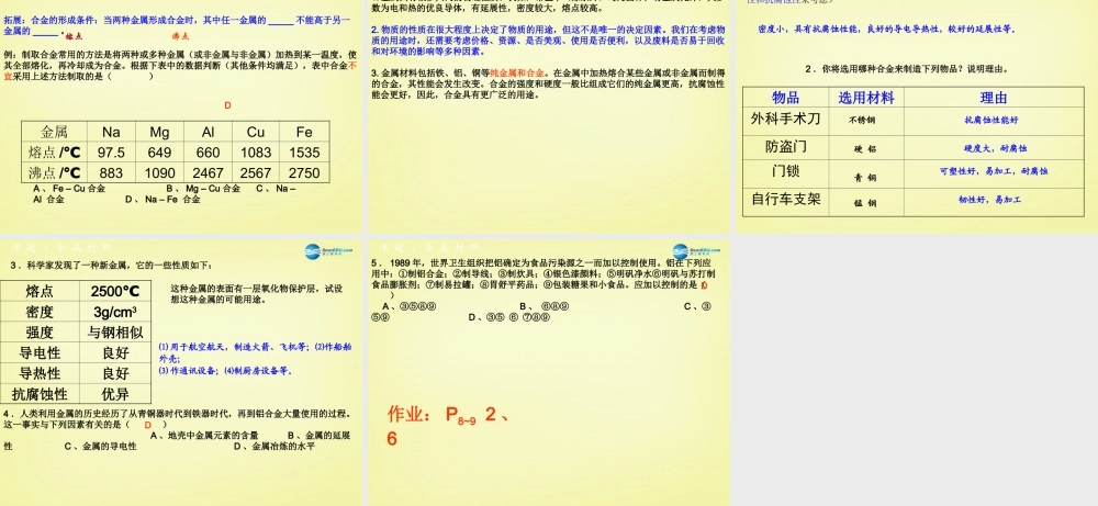 人教初中化学九下《8课题1金属材料》PPT课件 (16).ppt