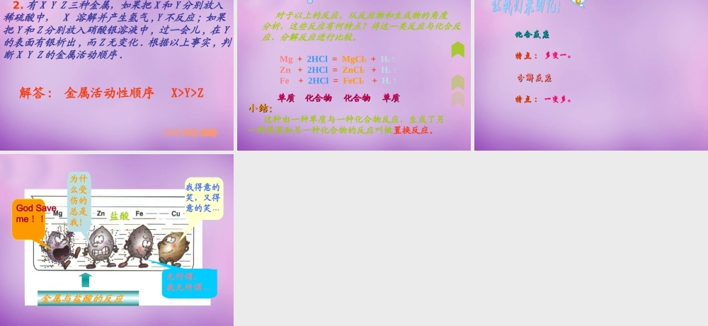 人教初中化学九下《8课题2金属的化学性质》PPT课件 (20).ppt