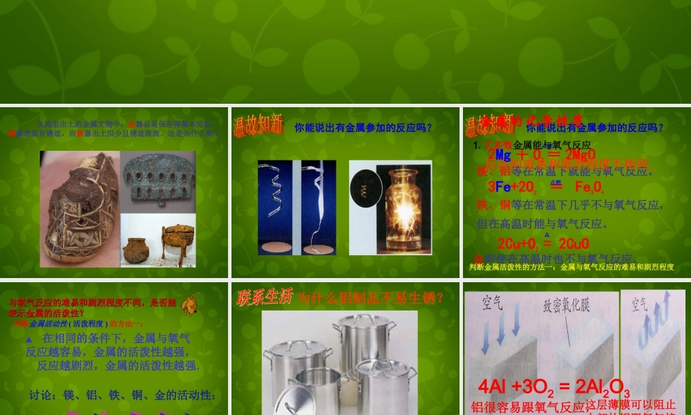 人教初中化学九下《8课题2金属的化学性质》PPT课件 (35).ppt