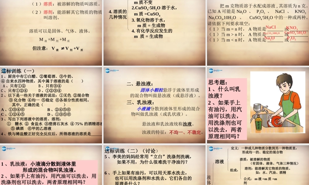 人教初中化学九下《9第九单元溶液》PPT课件 (4).ppt