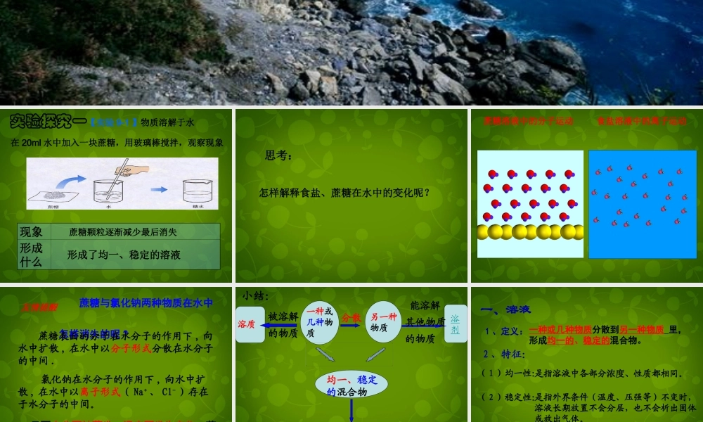 人教初中化学九下《9课题1溶液的形成》PPT课件 (6).ppt