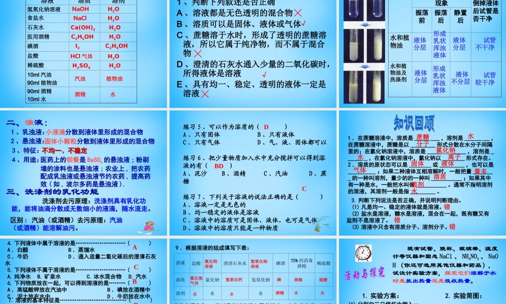 人教初中化学九下《9课题1溶液的形成》PPT课件 (24).ppt