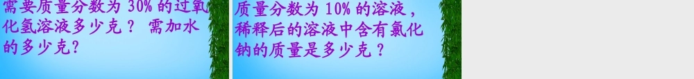 人教初中化学九下《9课题3溶液的浓度》PPT课件 (9).ppt
