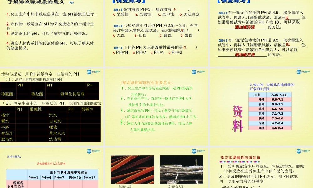 人教初中化学九下《10第十单元酸和碱》PPT课件 (5).ppt