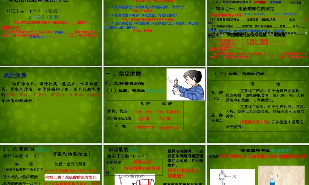 人教初中化学九下《10课题1常见的酸和碱》PPT课件 (24).ppt