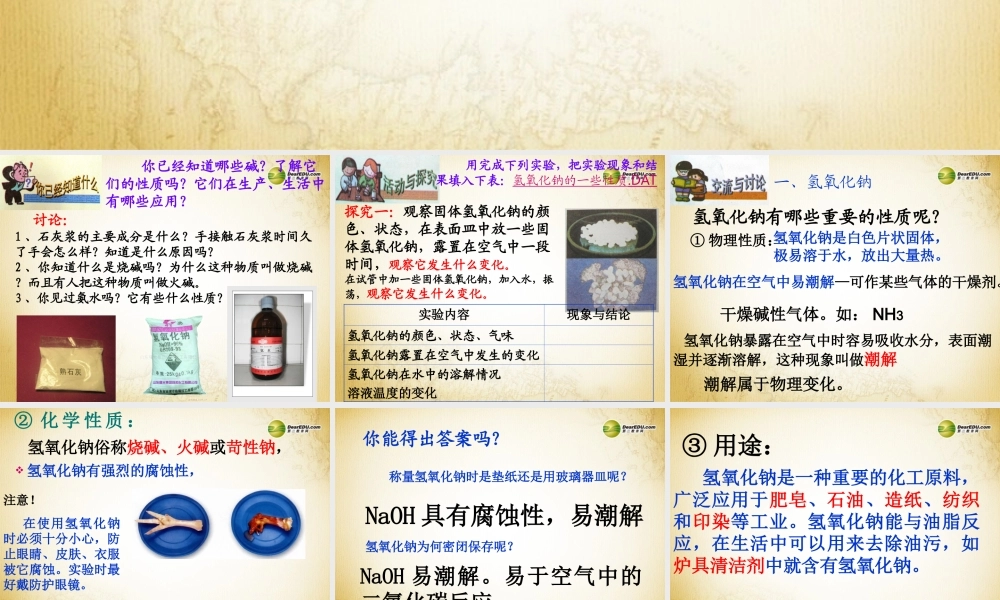 人教初中化学九下《10课题1常见的酸和碱》PPT课件 (21).ppt