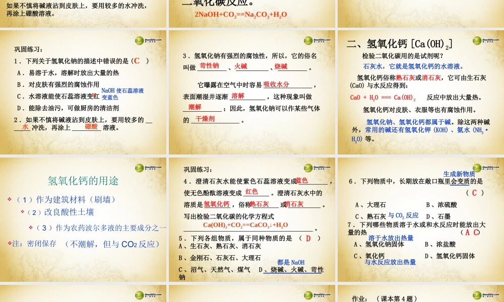 人教初中化学九下《10课题1常见的酸和碱》PPT课件 (21).ppt