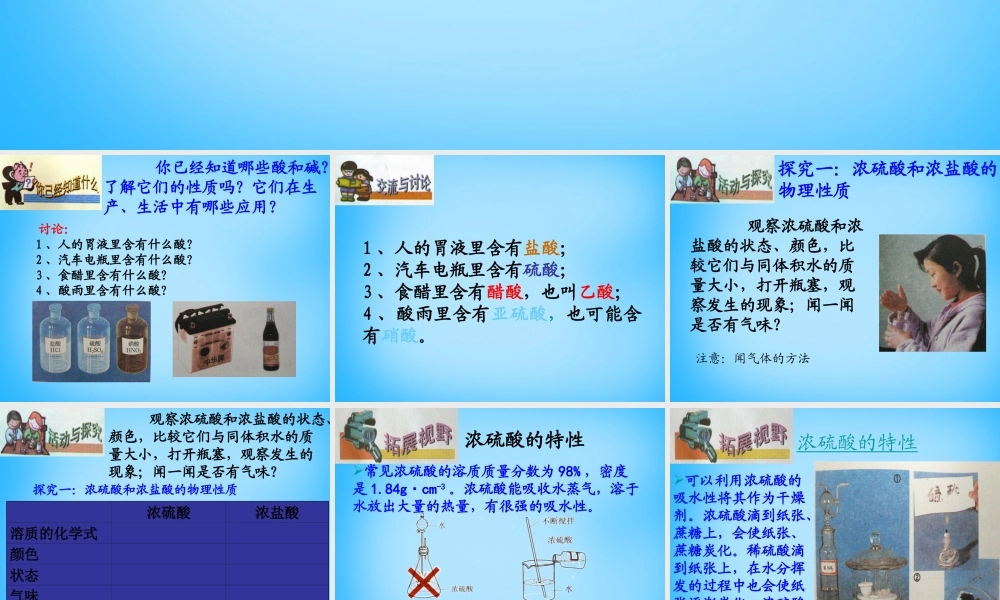 人教初中化学九下《10课题1常见的酸和碱》PPT课件 (25).ppt
