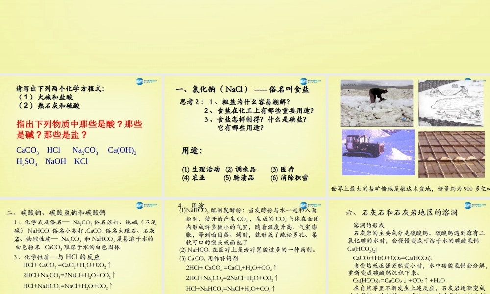 人教初中化学九下《11课题1生活中常见的盐》PPT课件 (14).ppt