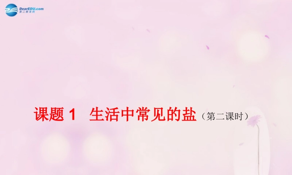 人教初中化学九下《11课题1生活中常见的盐》PPT课件 (23).ppt