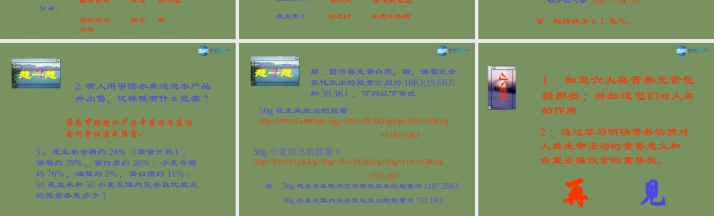人教初中化学九下《12课题1人类重要的营养物质》PPT课件 (2).ppt