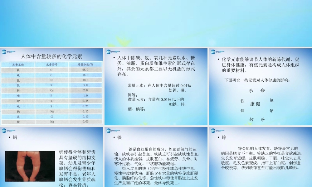 人教初中化学九下《12课题2化学元素与人体健康》PPT课件 (14).ppt