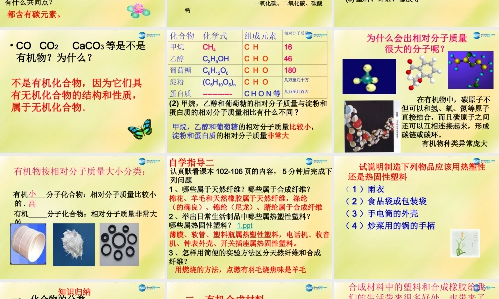 人教初中化学九下《12课题3有机合成材料》PPT课件 (5).ppt