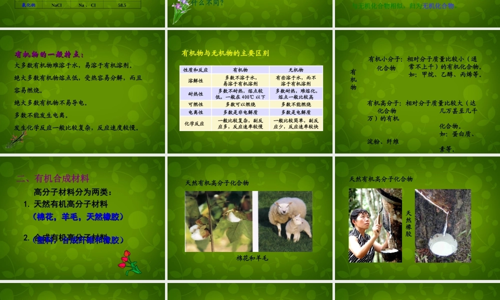 人教初中化学九下《12课题3有机合成材料》PPT课件 (10).ppt