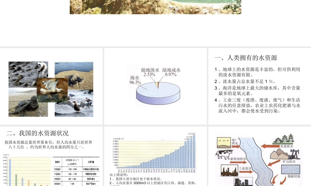 人教五四制初中化学八上《4课题3 爱护水资源》PPT课件 (3).ppt