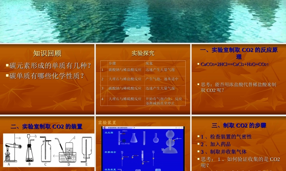 人教五四制初中化学八下《7课题2 二氧化碳制取的探究》PPT课件 (20).ppt