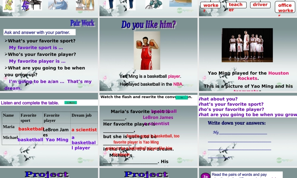 仁爱初中英语八上《Unit 1Topic 1 I'm going to play basketball.》PPT课件B (2).ppt