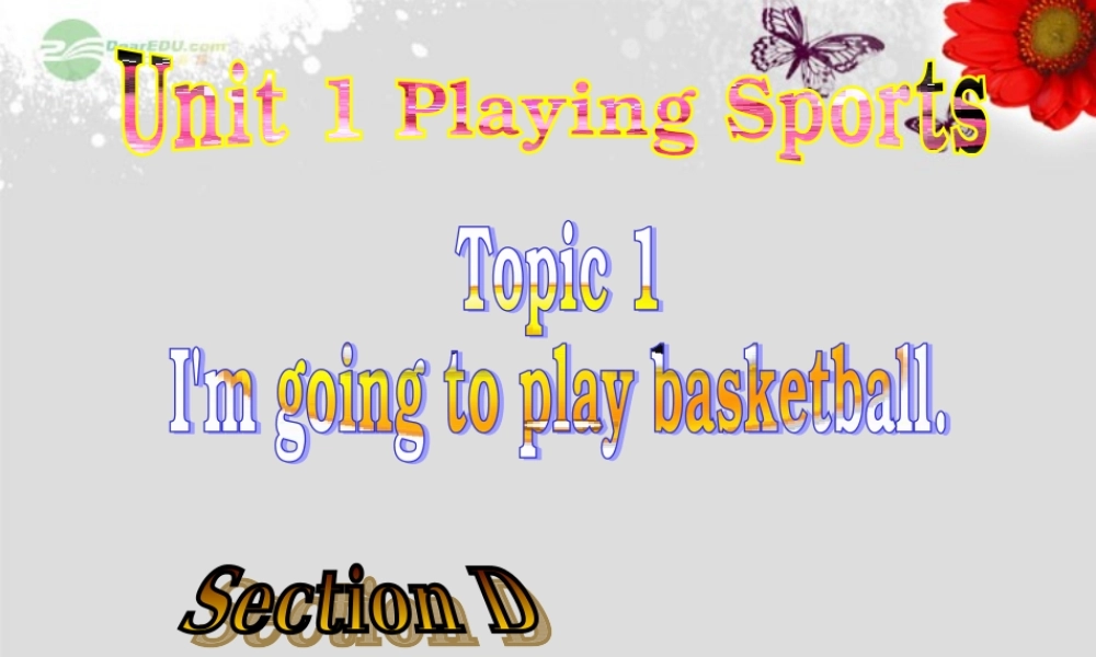 仁爱初中英语八上《Unit 1Topic 1 I'm going to play basketball.》PPT课件D (3).ppt