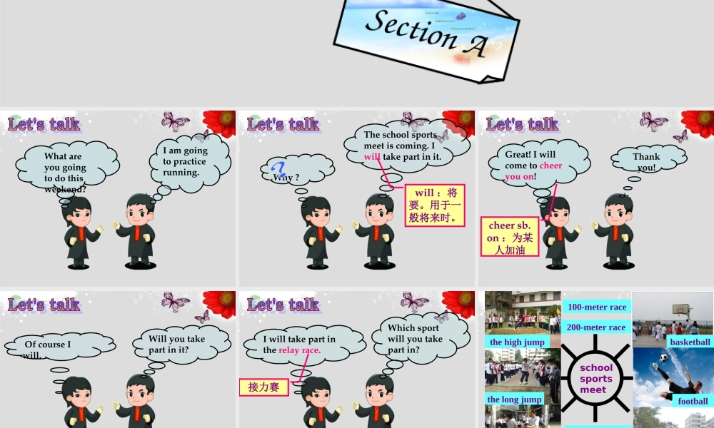 仁爱初中英语八上《Unit 1Topic 3 The school sports meet is coming.》PPT课件A (3).ppt