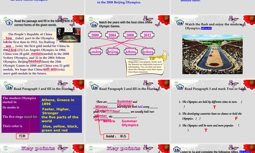 仁爱初中英语八上《Unit 1Topic 3 The school sports meet is coming.》PPT课件C (3).ppt