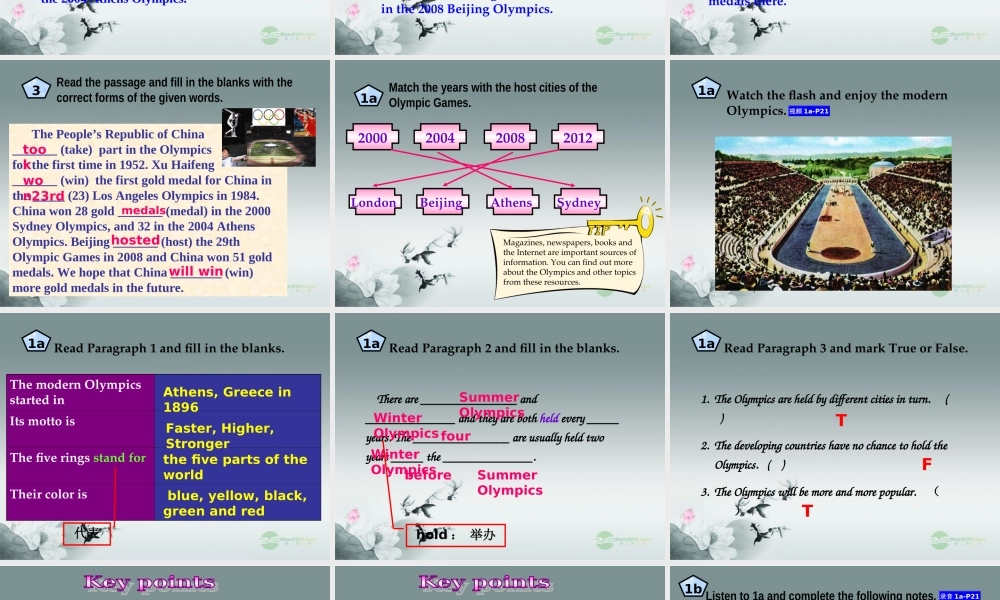 仁爱初中英语八上《Unit 1Topic 3 The school sports meet is coming.》PPT课件C (2).ppt