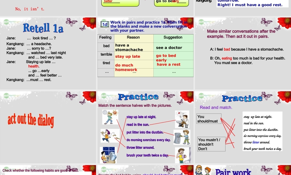 仁爱初中英语八上《Unit 2Topic 2 I must ask him to give up smoking.》PPT课件A (2).ppt