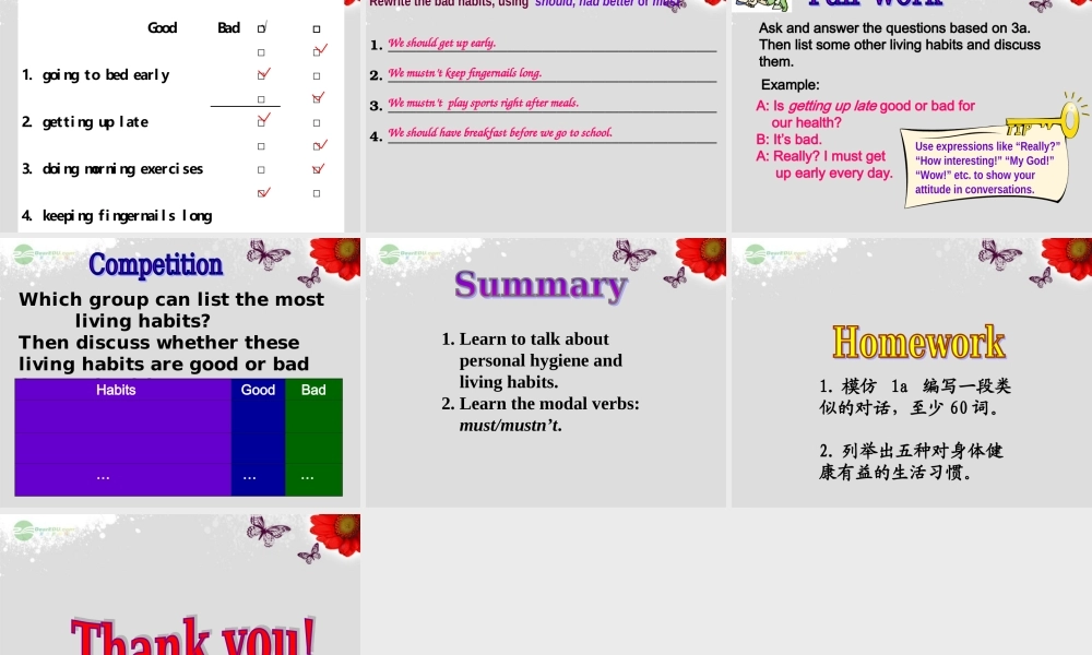 仁爱初中英语八上《Unit 2Topic 2 I must ask him to give up smoking.》PPT课件A (2).ppt