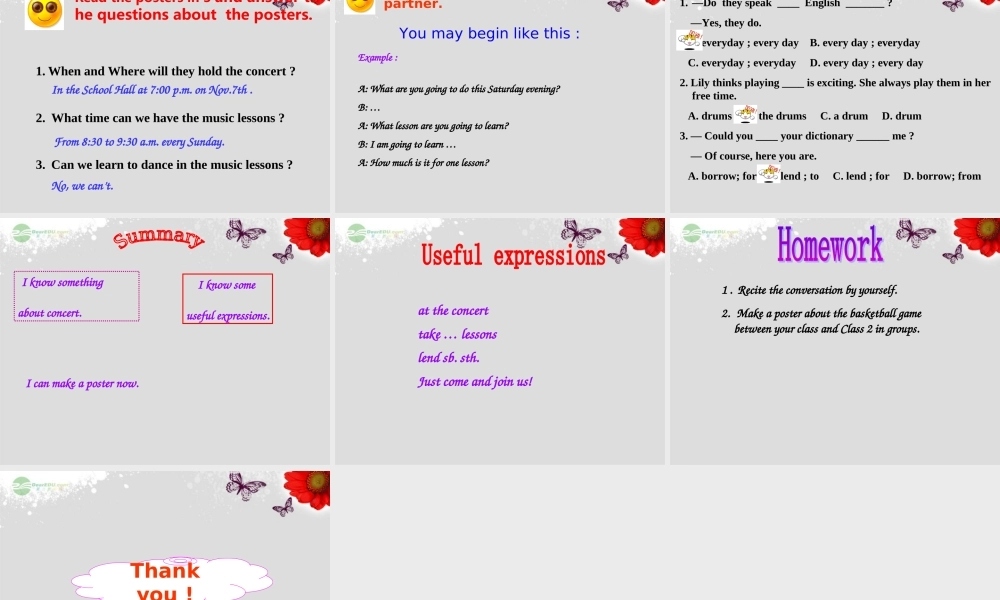 仁爱初中英语八上《Unit 3Topic 2 What sweet music!》PPT课件A (2).ppt