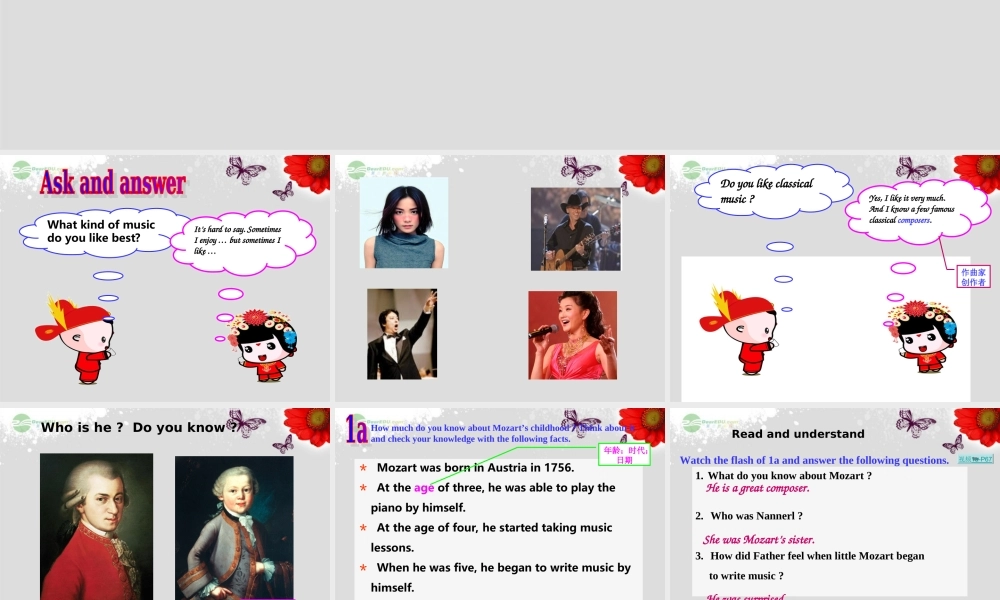 仁爱初中英语八上《Unit 3Topic 2 What sweet music!》PPT课件C (2).ppt