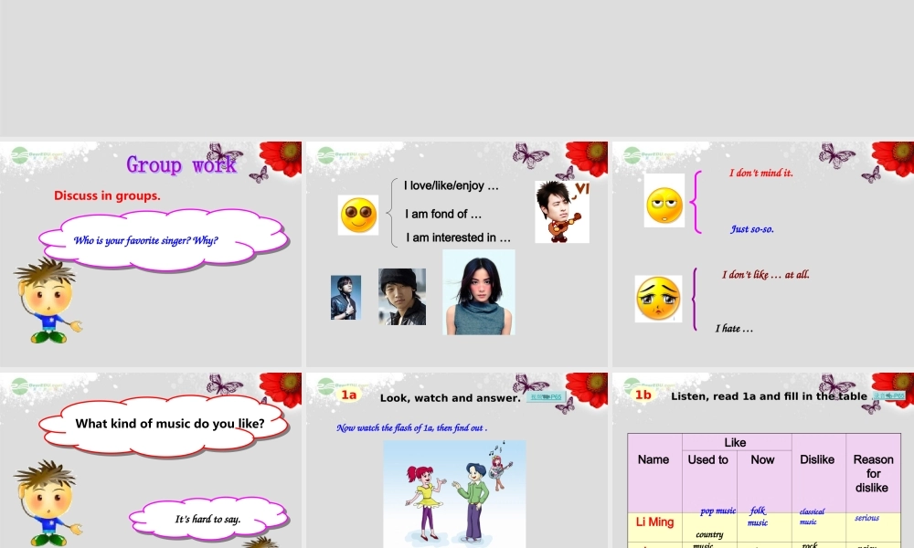 仁爱初中英语八上《Unit 3Topic 2 What sweet music!》PPT课件B (2).ppt