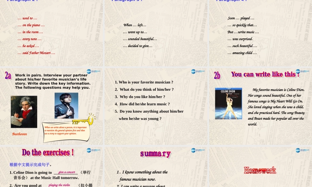 仁爱初中英语八上《Unit 3Topic 2 What sweet music!》PPT课件C (1).ppt