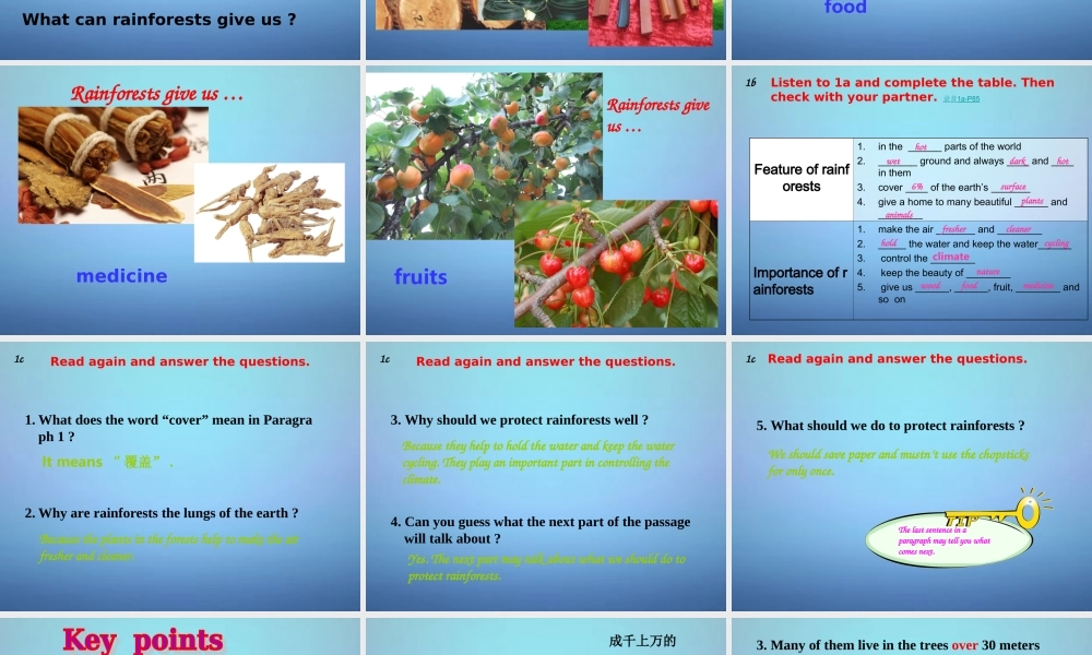 仁爱初中英语八上《Unit 4Topic 1 What's the strongest animal on the farm》PPT课件B.ppt