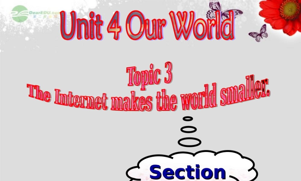 仁爱初中英语八上《Unit 4Topic 3 The Internet makes the world smaller.》PPT课件C (2).ppt