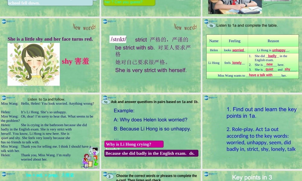 仁爱初中英语八下《Unit 5Topic 2 I’m feeling better now.》PPT课件A (2).ppt