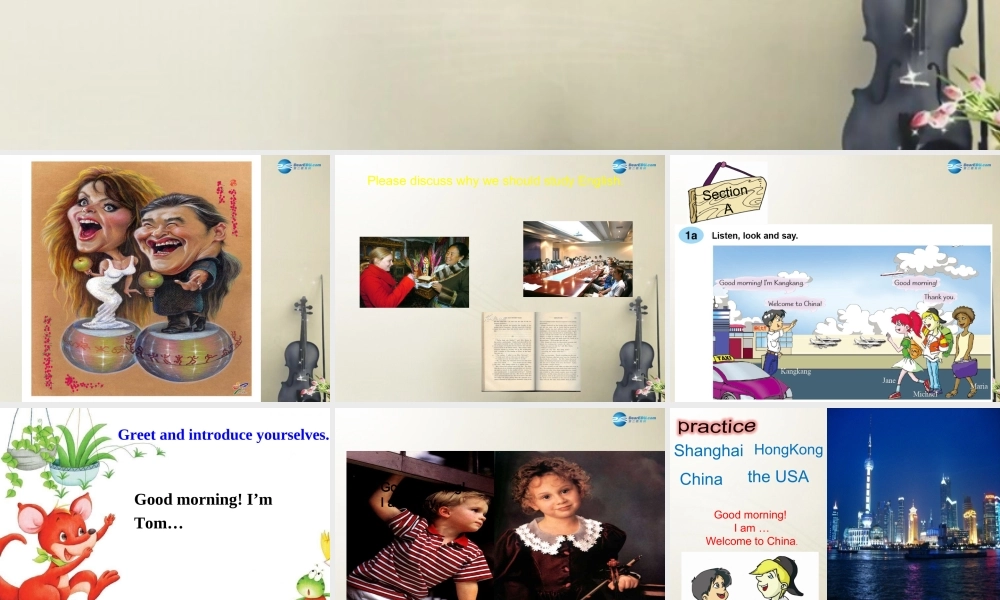 仁爱初中英语七上《Unit 1Topic 1 Welcome to China!》PPT课件.ppt