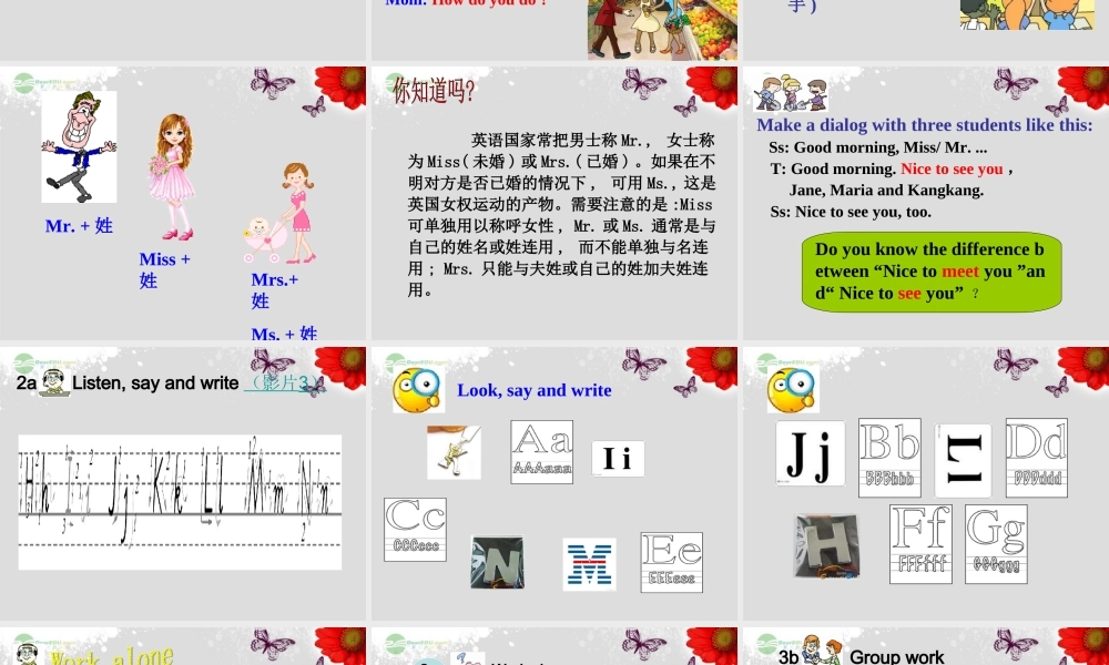 仁爱初中英语七上《Unit 1Topic 1 Welcome to China!B》PPT课件 (1).ppt