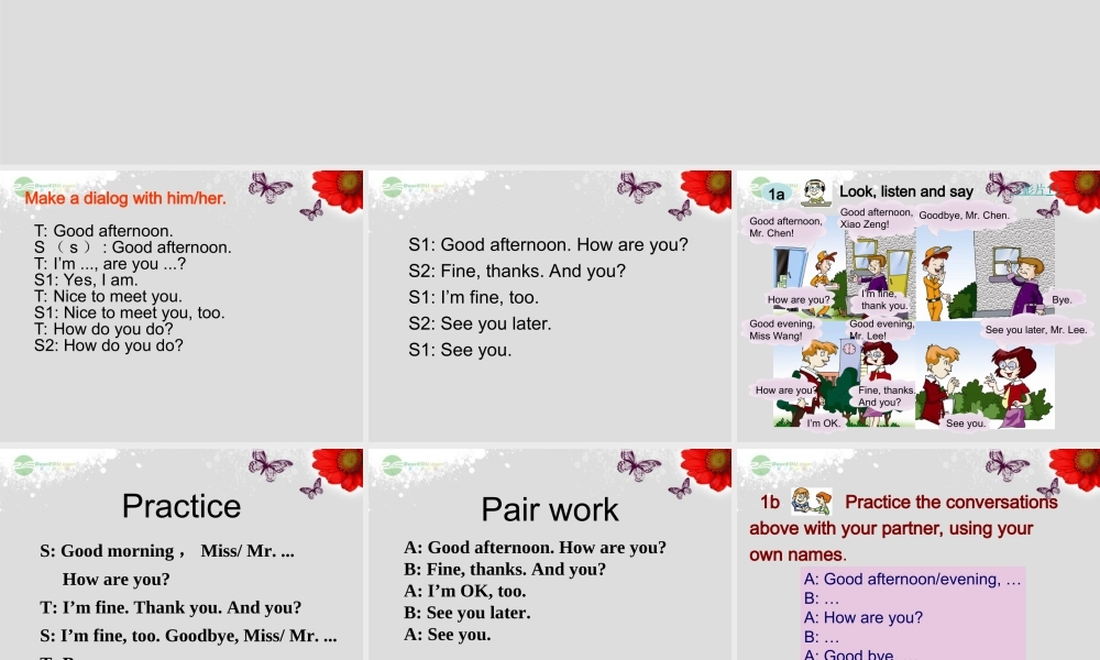 仁爱初中英语七上《Unit 1Topic 1 Welcome to China!C》PPT课件 (1).ppt