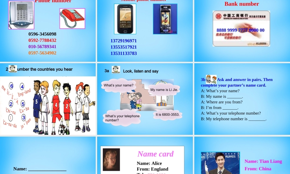 仁爱初中英语七上《Unit 1Topic 2 Where are you fromB》PPT课件 (3).ppt